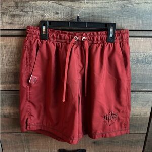 Nike Crimson Sports Shorts